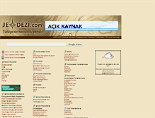 Tablet Screenshot of jeodezi.com